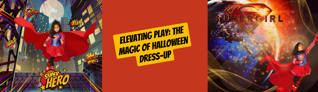 Elevating Play: The Magic of Halloween Dress-Up with Bright Blue Bug